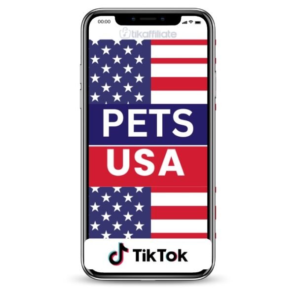 15K USA Pet Tiktok Affiliate Account