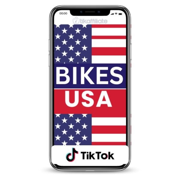 15K USA Bikes Tiktok Shop Affiliate Account