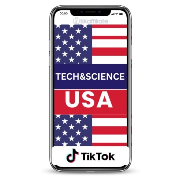 15K USA Technology Tiktok Affiliate Account